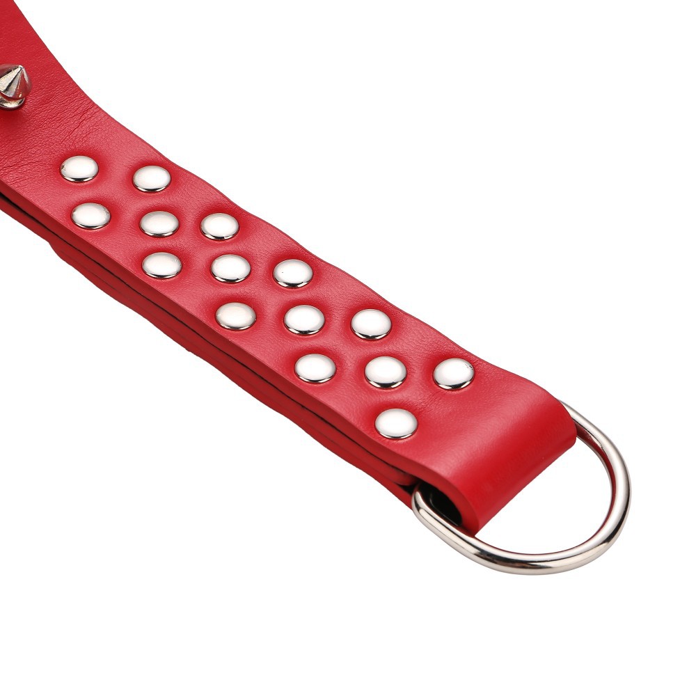 Fouet en cuir équestre de Style Punk de 25CM, outil d'entraînement pour l'équitation