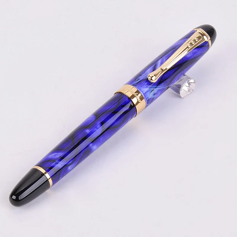 2022 Mới Arrivel Jinhao X450 Sang Trọng Làm Lóa Mắt Xanh Dương Bút Máy Kim Loại Chất Lượng Cao Đổ Mực Bút Cho Vật Dụng Văn Phòng Đồ Dùng Học Tập
