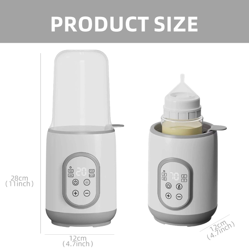 Aquecedor mamadeira com aquecimento Aquecedor mamadeira simplificado simples usar P31B