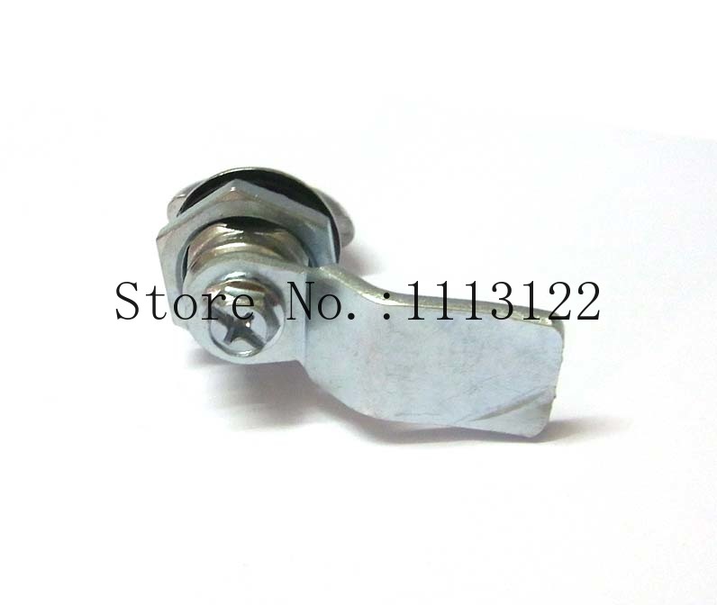 MS715 kunci pegangan kunci kabinet listrik kotak distribusi industri kunci Cam kunci pintu warna krom 1 buah