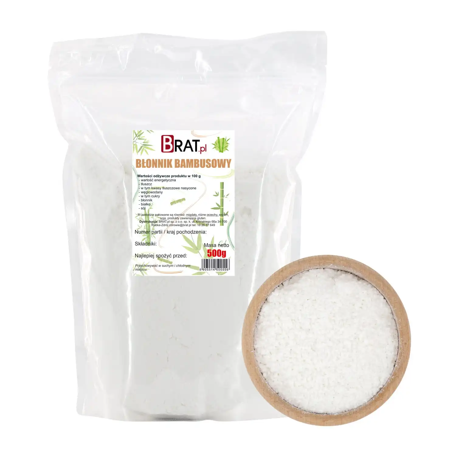 Błonnik bambusowy 500g