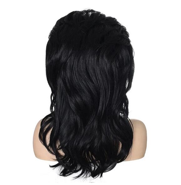 女性のための長い波状の人工毛ウィッグ、ペギーバンディ、ビーハイブウィッグ、ヴィンテージコスチューム、ハロウィーンのコスプレ、クラッドヘフ、80年代