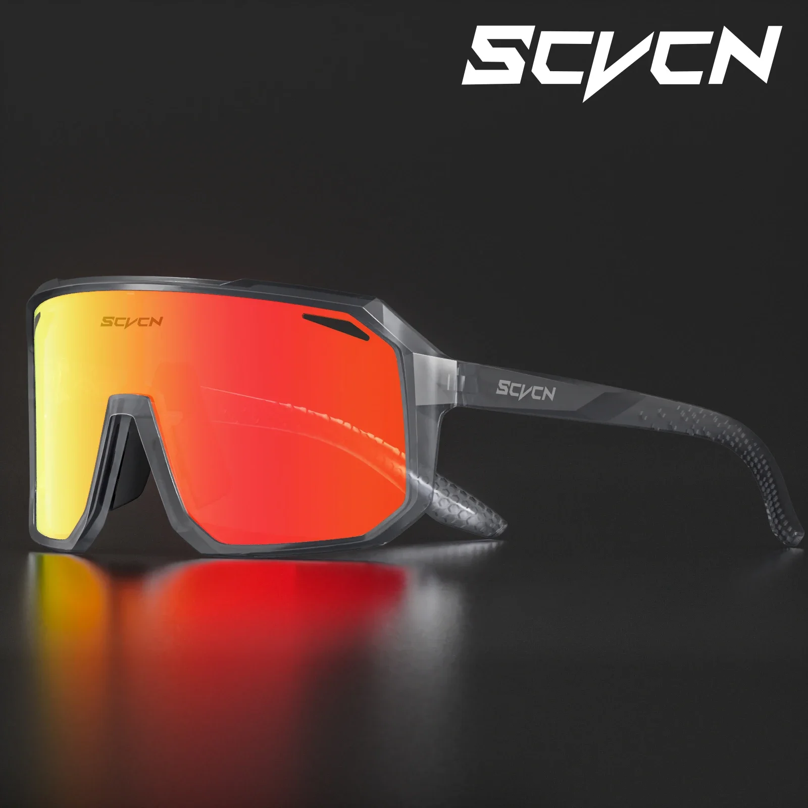 SCVCN Gafas de ciclismo Bicicleta de montaña Bicicleta Senderismo Camping Golf UV400 Gafas de sol Gafas de protección deportiva para hombres y mujeres Béisbol