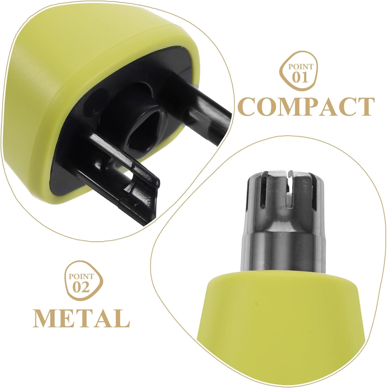 KVIFO1-5 PCS Shaver Replacement Blade for One Blade Pro for QP2520 QP2630 QP6510 QP6523 Face Hybrid Electric Beard Trimmer