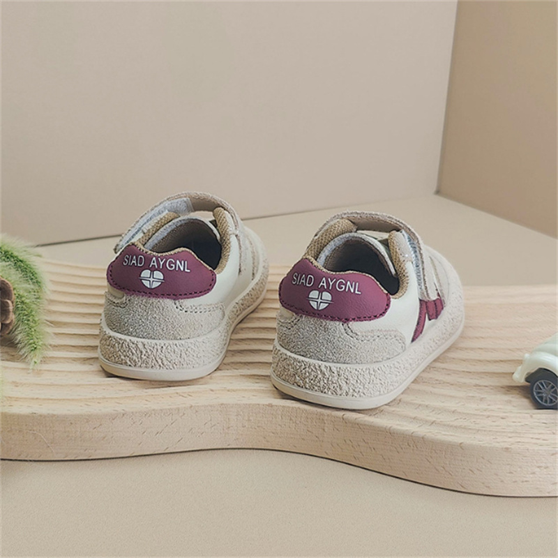 New Autumn Baby First Walkers Shoes Leather Toddler Boys Sneakers Soft Sole Infant Fashion little Kids Girls Shoes 15-25