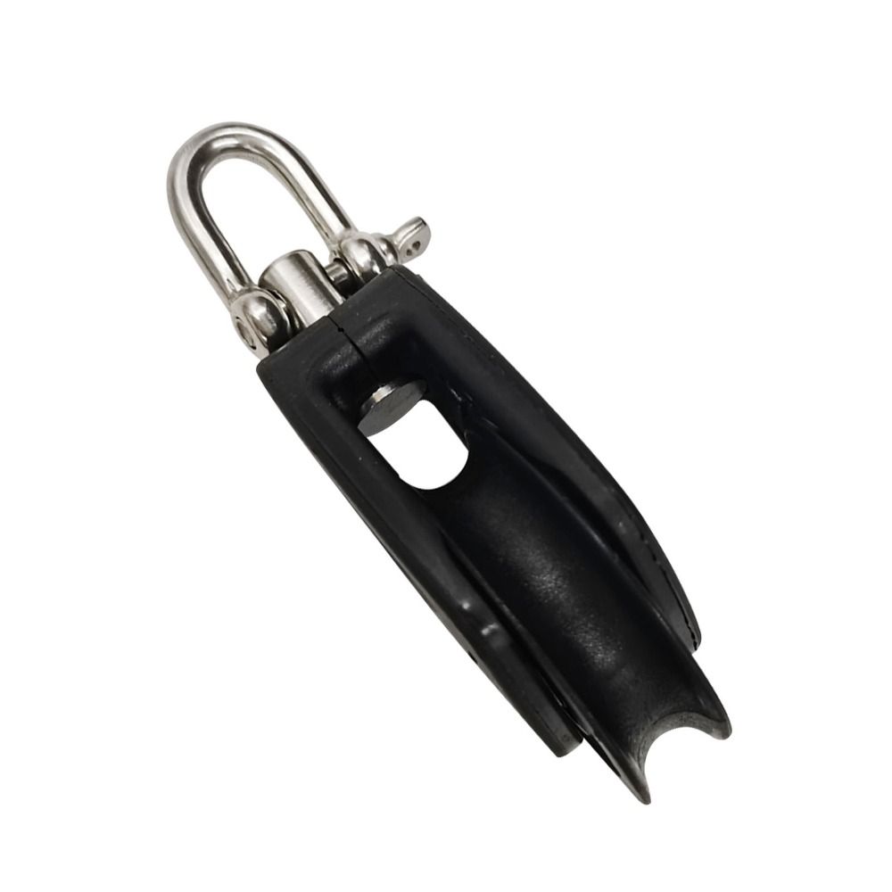 Durable Universal Head High Load Sheave Block Boat Accessories Sailboat Swivel Shackle Single Pulley