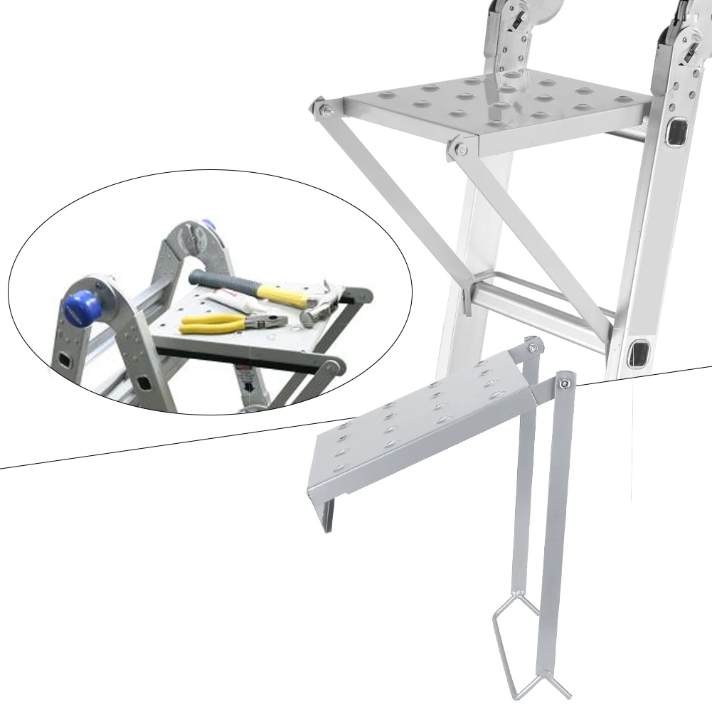 Ladders Accessory Heavy Duty Movable Anti‑Slip Ladders Working  Stand Accessory Building Supplies Ladder Work Stand