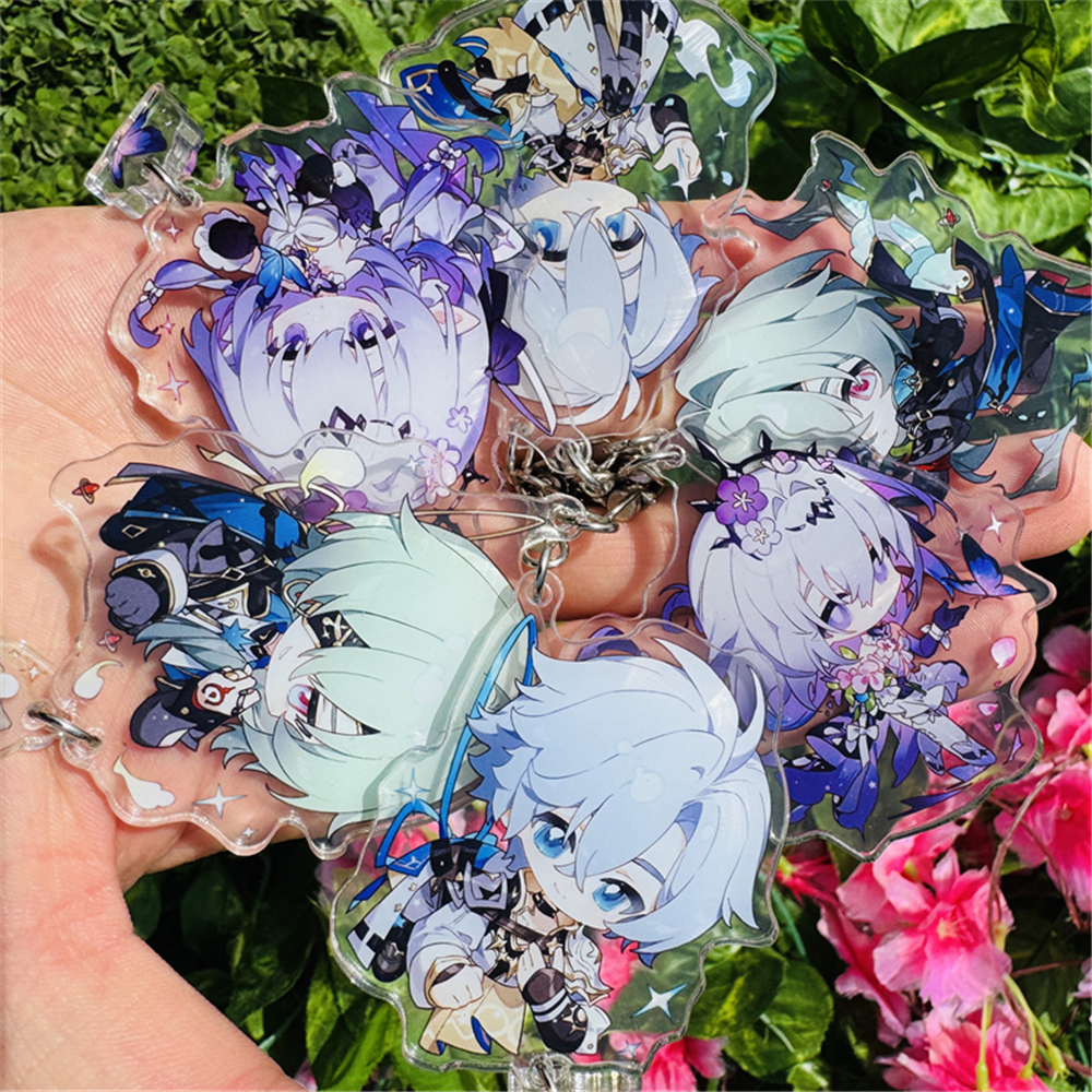 Spiel Honkai: Star Rail Phainon Anaxagoras Castorice Cosplay Kostüme Schlüsselanhänger Schlüsselanhänger Zubehör Anhänger