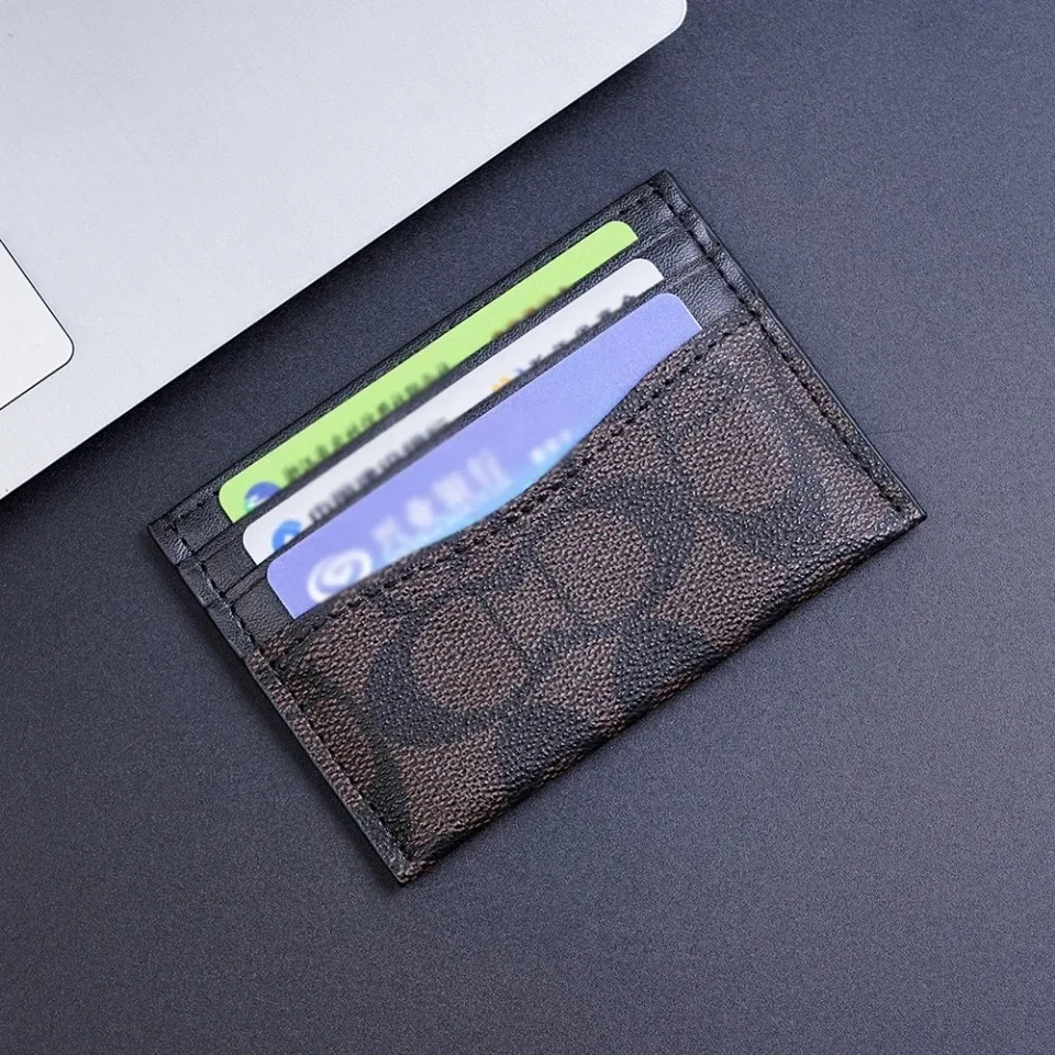 高級デザイン財布女性のための多機能カードホルダー PU レザー女性の小さなカードバッグショート女性の財布