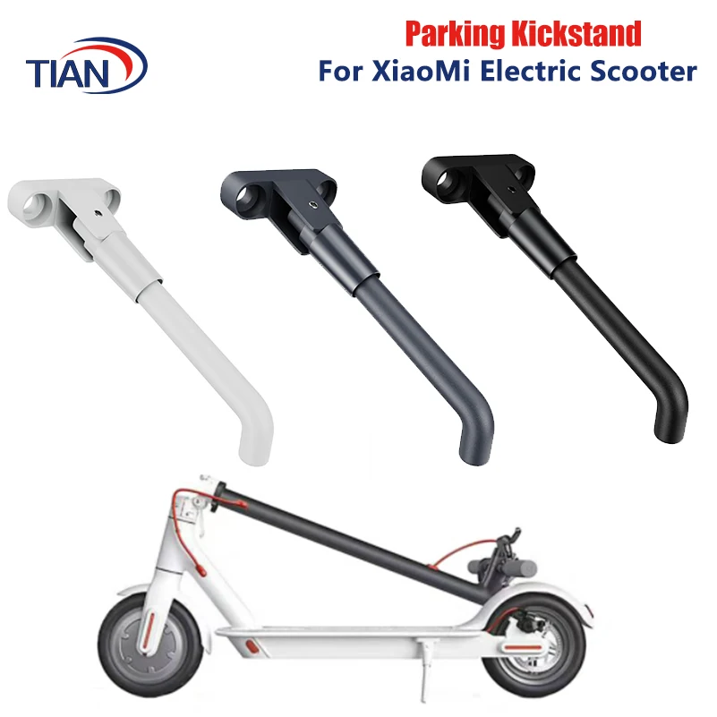 Stojak na hulajnogę elektryczną podpórka pod stopę części modyfikacyjne 140mm szara/czarna/biała podpórka parkingowa dla Xiaomi M365 1s Pro 2 Pro