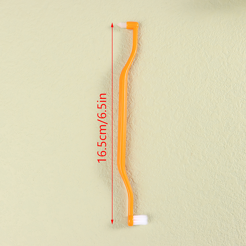 Cepillo de dientes de ortodoncia de doble cabeza, cerdas suaves, cepillo de dientes de sabiduría, cepillos interdentales, limpieza Oral