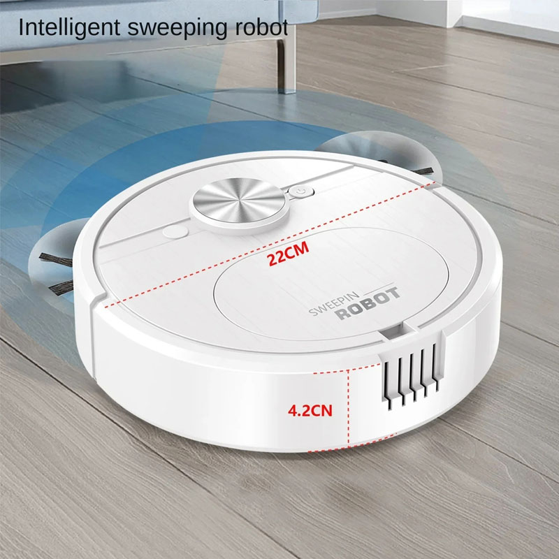 Xiaomi Kehrroboter-Staubsauger, 3-in-1, automatisches Kehren und Wischen für zu Hause, All-in-One-Reinigungsexperte, geeignet für Schlafzimmer