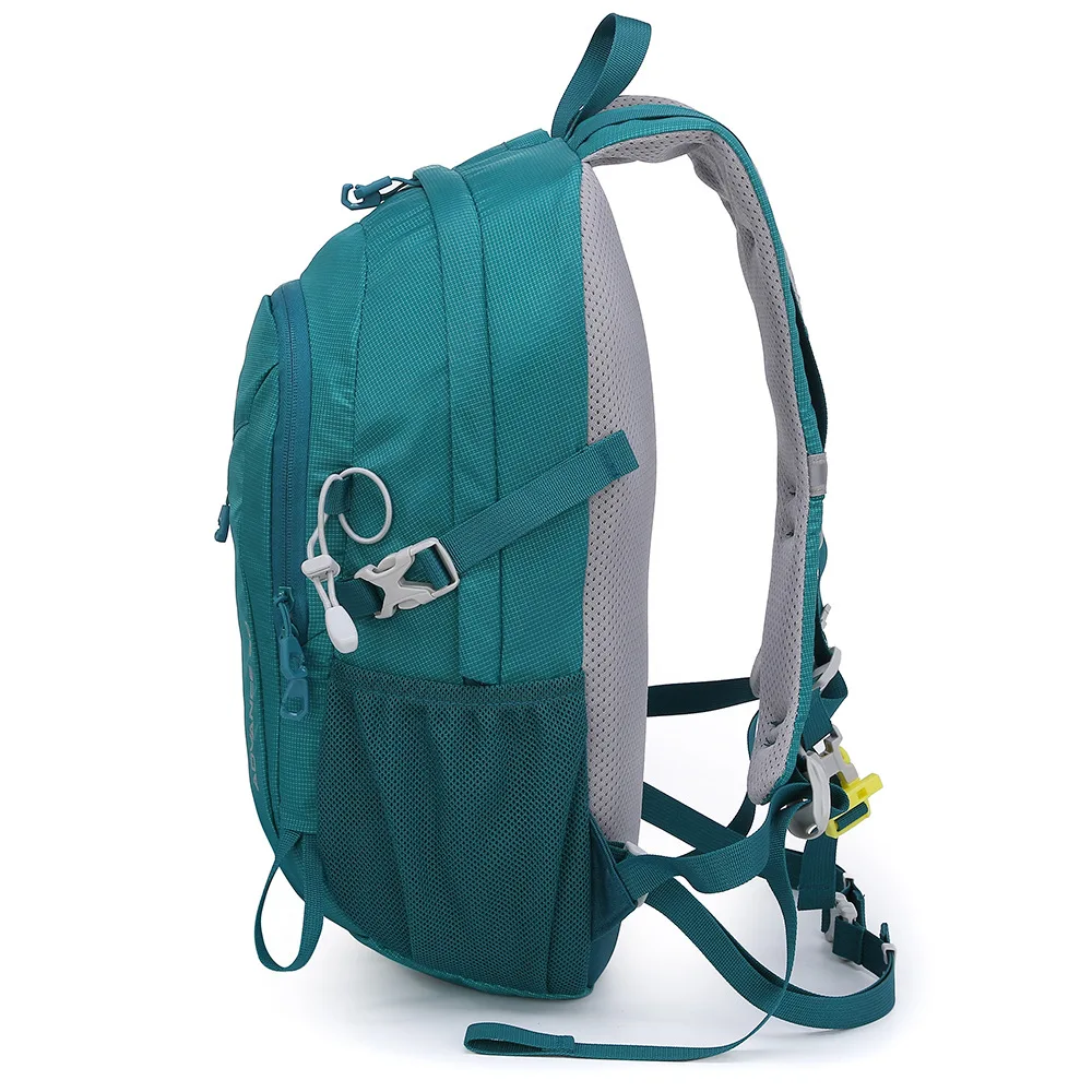 超軽量ポータブル折りたたみバックパック、折りたたみ式登山バッグ、屋外、登山、サイクリング、旅行用ナップザック、ハイキングデイパック、22l