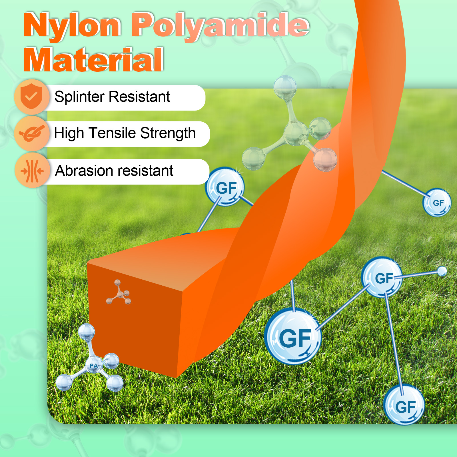 2.4/2.7/3.0/3.5/4.0mm*100M Spool  Lawn Trimming Line Nylon Square Distortion Spiral Brush Cutter Rope Lawn Mower Head Accessory