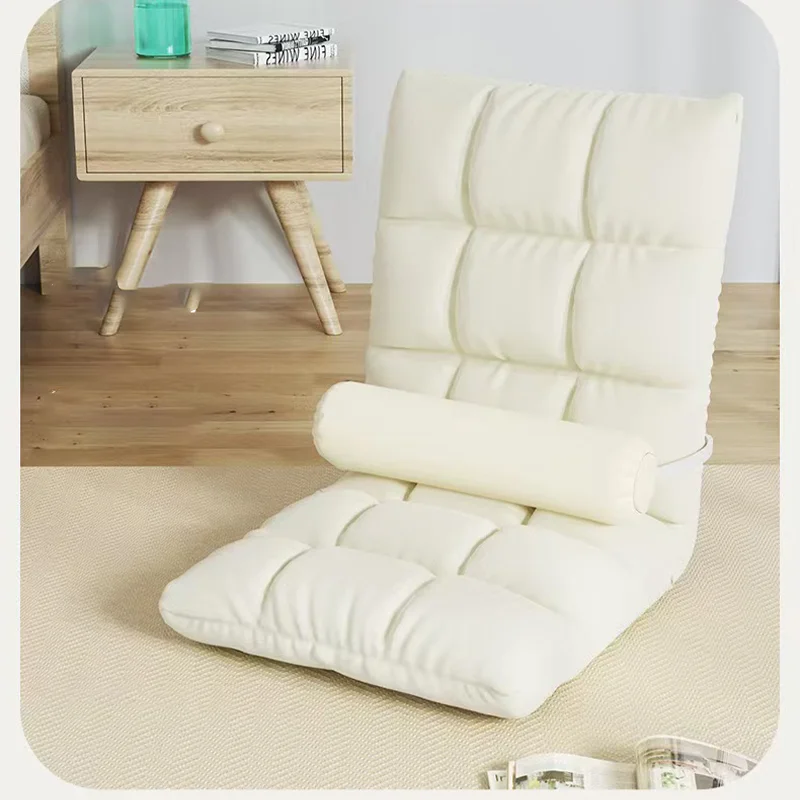 Lazy Sofa Tatami Portable Single Person Folding Bed Backrest Seat Chair Cushion Bay Window ComfortableSimpleFashionableSmallSofa