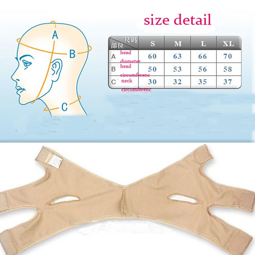 Gezicht V Shaper Facial Afslanken Bandage Ontspanning Tillen Riem vorm Lift Verminder Dubbele Kin Gezicht Thining Band Massage Hot koop