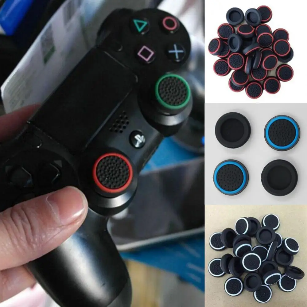 NEW 4Pcs/set Controller Thumb Silicone Stick Grip Cap Cover for PlayStation5 PS5 PS4/PS3/PS2 ONE