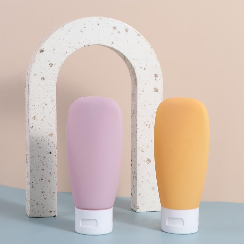Morandi tubo squeeze garrafa portátil produtos de cuidados com a pele dispensando loção de lonca creme para as mãos lavagem corporal conjunto de viagem preenchimento vazio