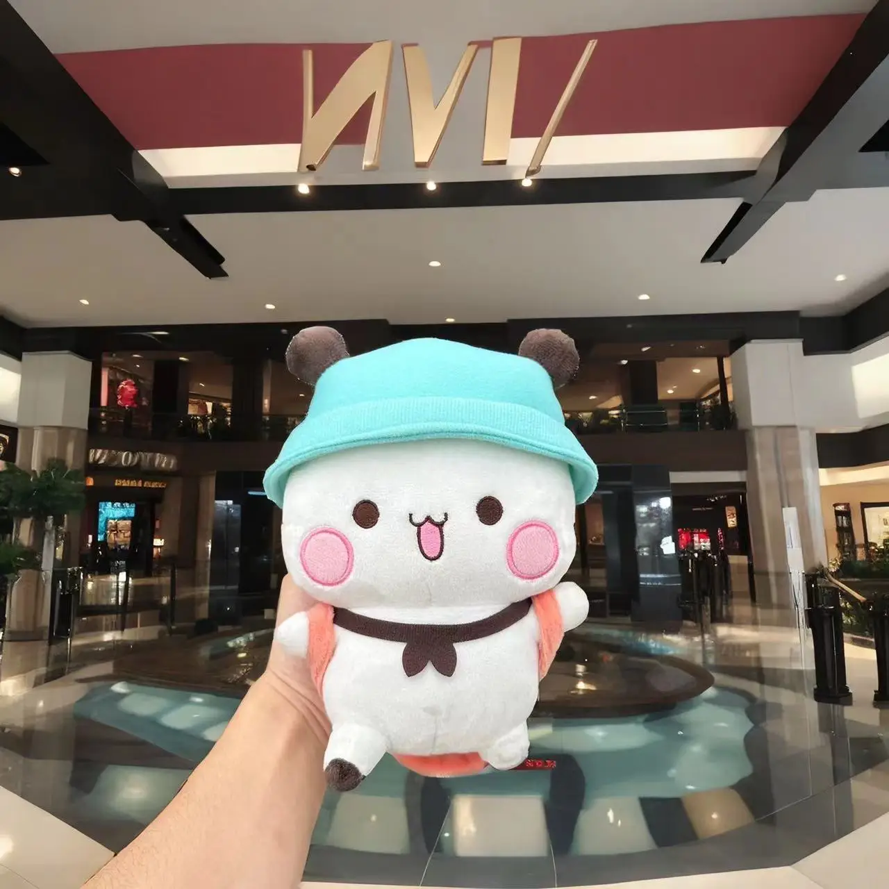 Yier Panda ตุ๊กตาหมีน่ารัก Bubu Dudu ของเล่นตุ๊กตาน่ารักการ์ตูนตุ๊กตา Soft Plushies ตกแต่งบ้านสําหรับแฟนเด็ก