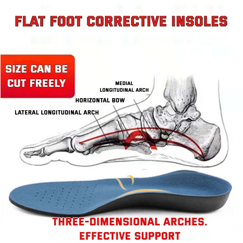 Sport Running Binnenzool Platte Voet Orthopedische Fasciitis Plantaris Sjablonen Mannen Vrouwen Steunzool Kussen Voet Pads Sneaker Schoenzool