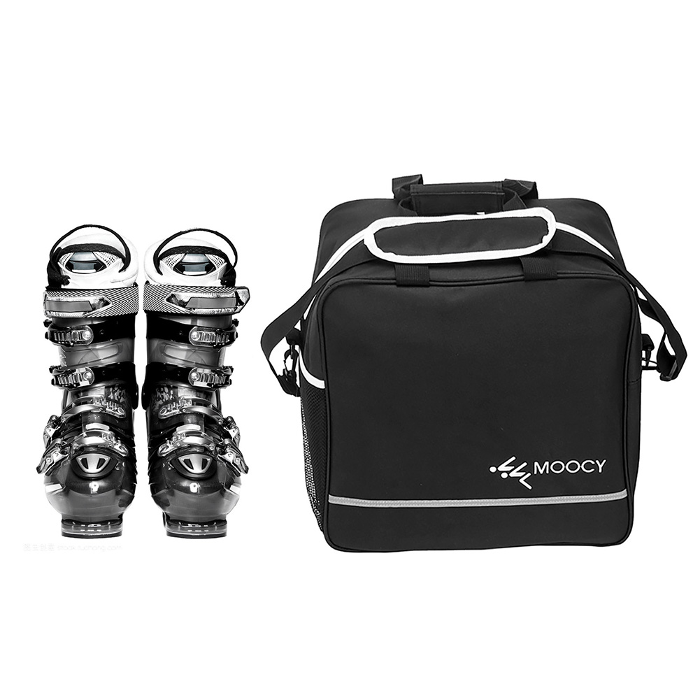 Ski Bag e Ski Boot Bag Combo, Sacos para viagens aéreas, Bolsa de transportadora, Boot Pouch Kit para adultos e crianças, 2 pcs