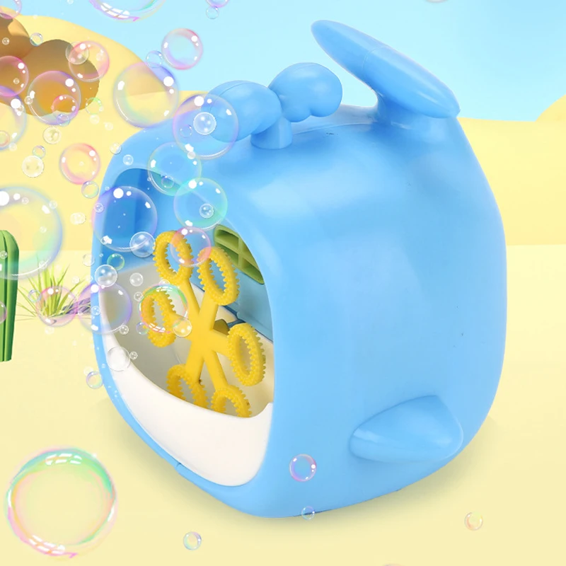 ตลก Bubble Machine การ์ตูนไดโนเสาร์กบสัตว์ Magic สบู่น้ํา Bubble Blower มือถือของขวัญคริสต์มาสสําหรับเด็กชายหญิง