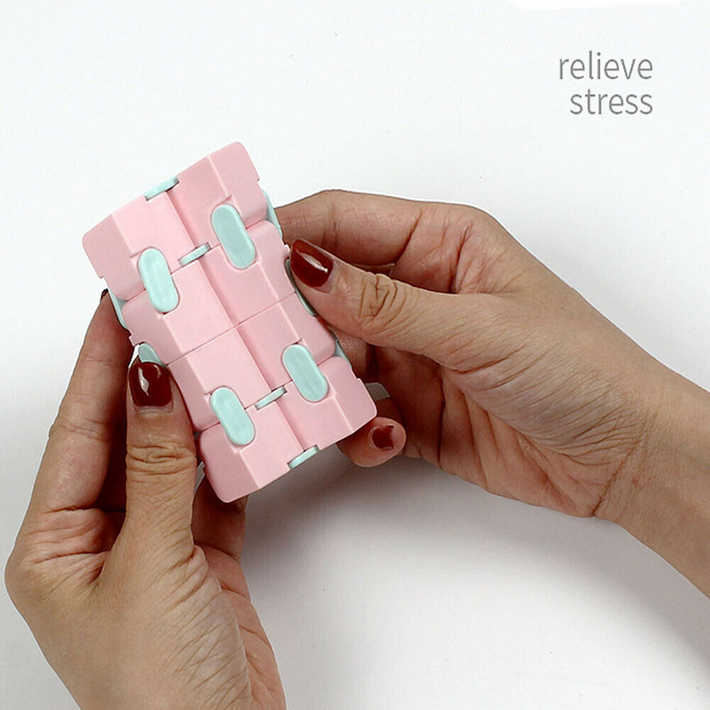 ใหม่ปริศนา Cube ทนทานประณีต Decompression ของเล่น Infinity Magic Cube สําหรับผู้ใหญ่เด็ก Fidget ของเล่น Antistress ความวิตกกังวลโต๊ะของเล่น