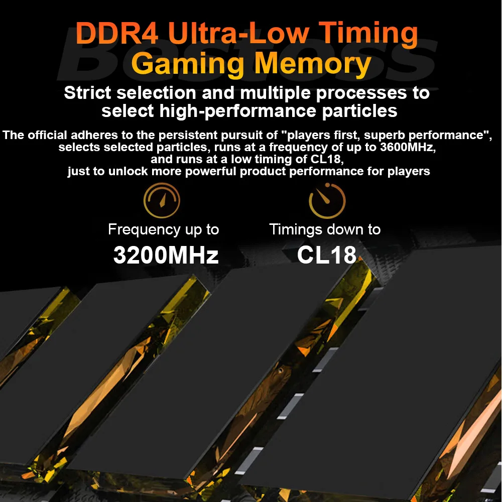 Bestoss メモリア RAM RGB DDR4 8 ギガバイト 16 ギガバイト 32 ギガバイト (2x16 ギガバイト) キット 3200 3600MHz 288pin 1.2V DIMM RAM デスクトップ用