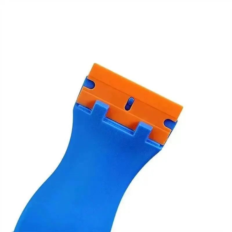 Raspador de remoção de cola multifuncional, remoção de vidro de plástico, raspador de limpeza, ferramenta de aplicação de filme de carro, limpeza de cozinha