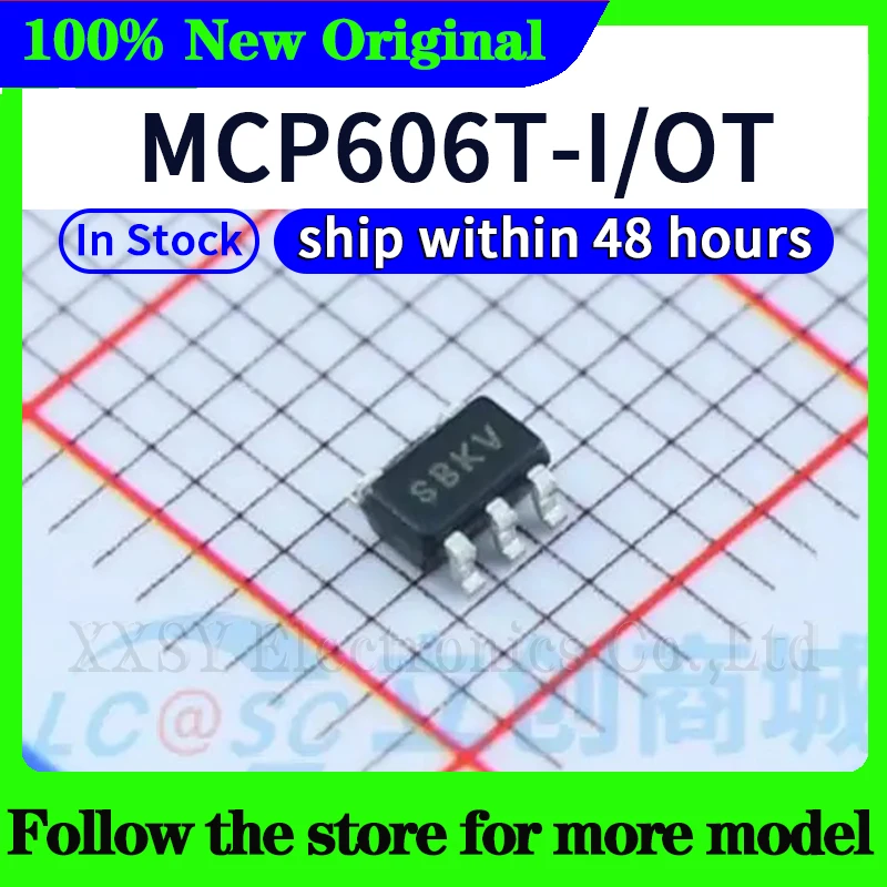 MCP1416T-E/OT MCP73831T-2ATI MCP6041T-I/OT MCP6001T-I/OT MCP606T-I/OT En stock Envío 48 horas