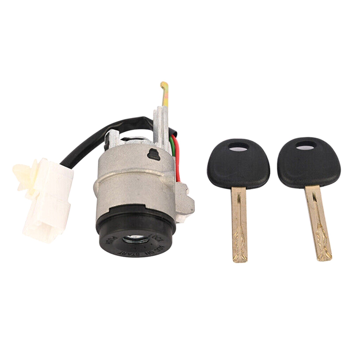 Para kia rio rio5 2010-2011 cilindro de bloqueio de ignição 2 chaves novo 81900-1gf20-l49a