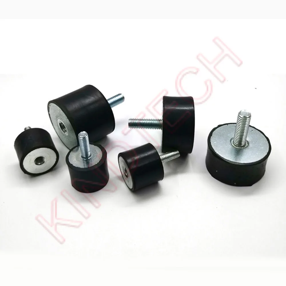 1/2/4/8Pcs M3 M4 M5 M6 M8 Male-Female Thread Rubber Shock Absorber Crash Pad VD-Type Damper Anti Vibration Isolation Mount
