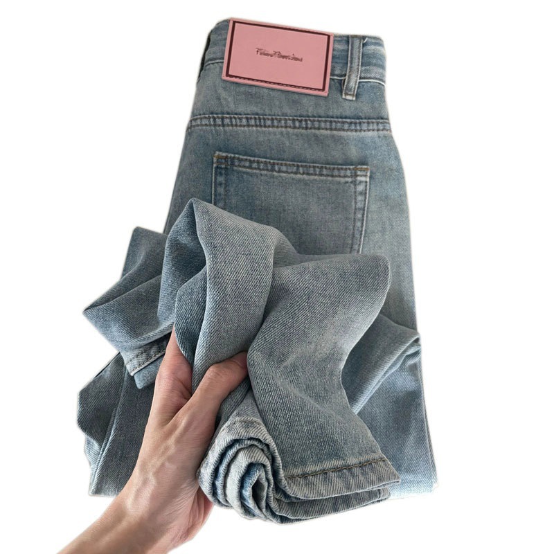 Frauen Breite Bein Baggy Jeans Dame Vintage Y2K Punk Low Rise Taille Lose Denim Hosen Streetwear Fashion Trashy Lange Skater Hosen