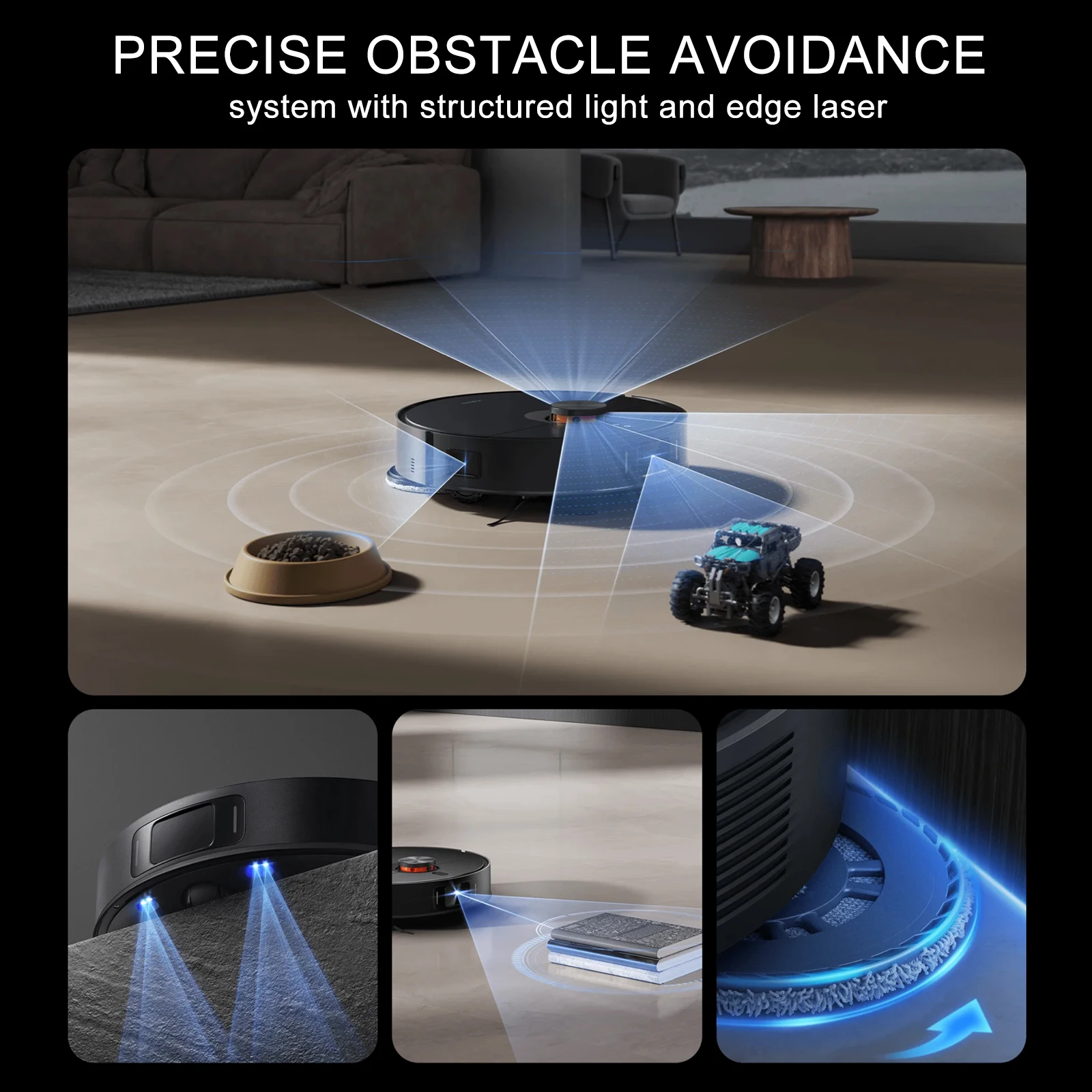 Global Version Xiaomi Robot Vacuum X20 Max Voice Control Automatic Dust Collection Whole House Scan Hair Liquid Cleaning