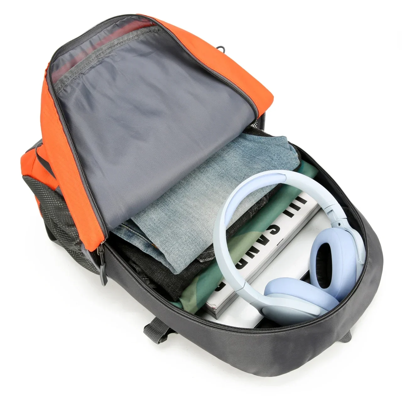 35L tactical mountaineering bag, large capacity outdoor travel bag, waterproof reflective backpack