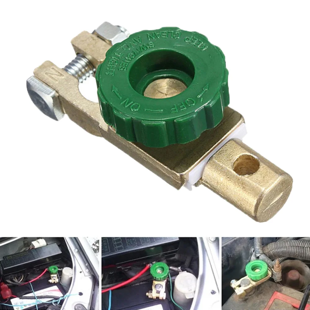 Interruptor universal de bateria de carro, interruptor de ligação terminal de bateria, corte rápido, protetor de desconexão de bateria de motocicleta, interruptor de carro rv