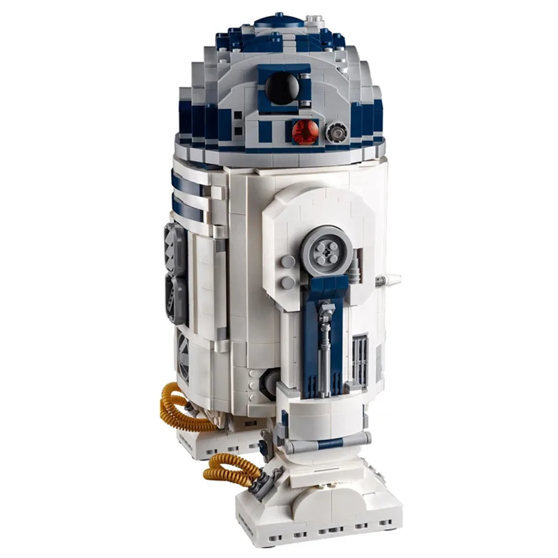 2314 Uds. Robot espacial bloques de construcción R2 Robot R2D2 modelo de figuras juguete para niños chico regalos de cumpleaños y Navidad