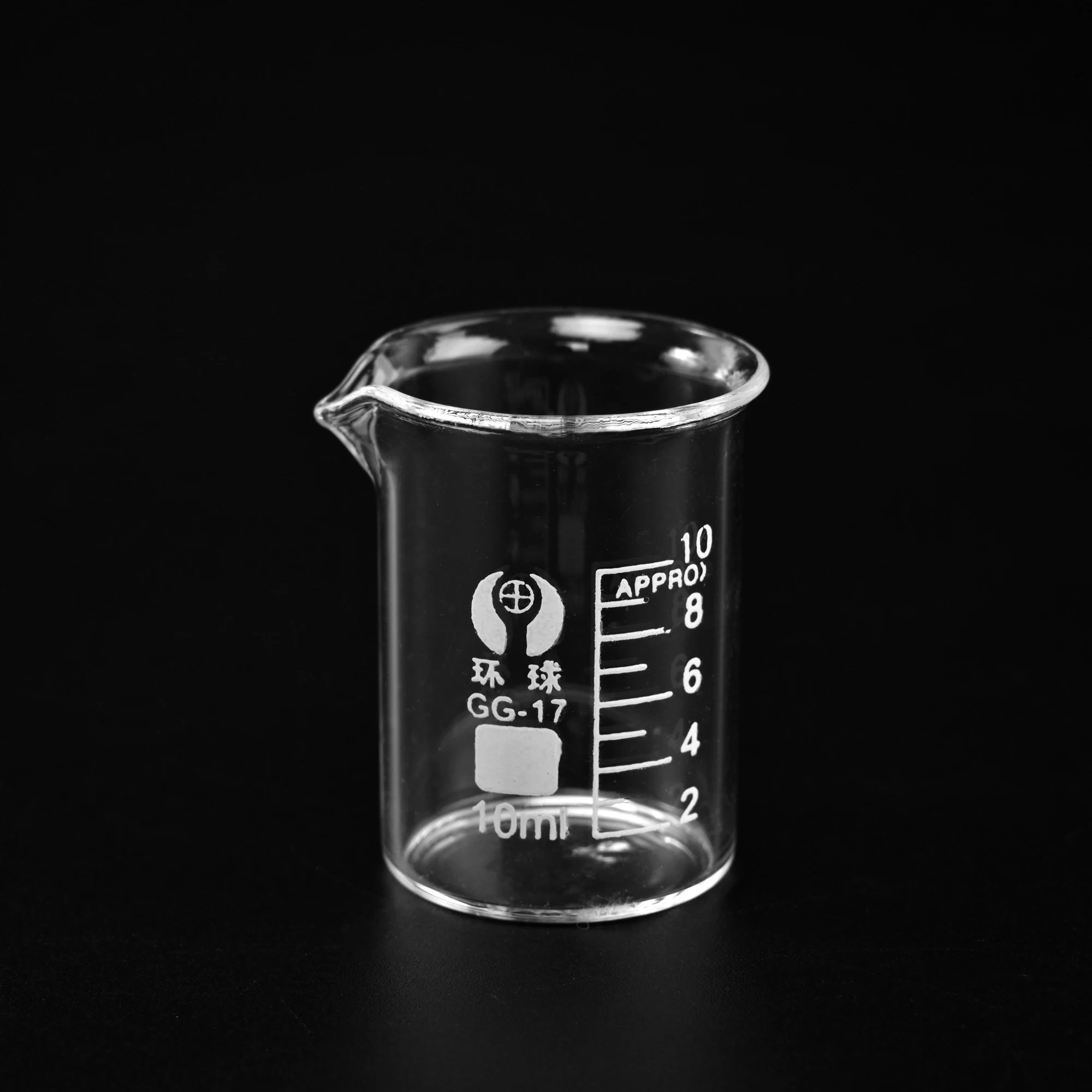5/10/50/100ml Laboratorio di Chimica Laboratorio Tazza di Misurazione di Vetro Resistente Al Calore Lab Borosilicato Vetreria Per La Ricerca Scientifica
