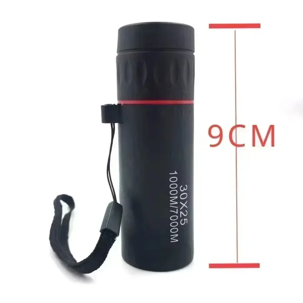 20204 New Mini Portable 2000x25 HD Monocular Telescope Mobile Phone Telescope with Holder Camping Hunting Birdwatching Telescope
