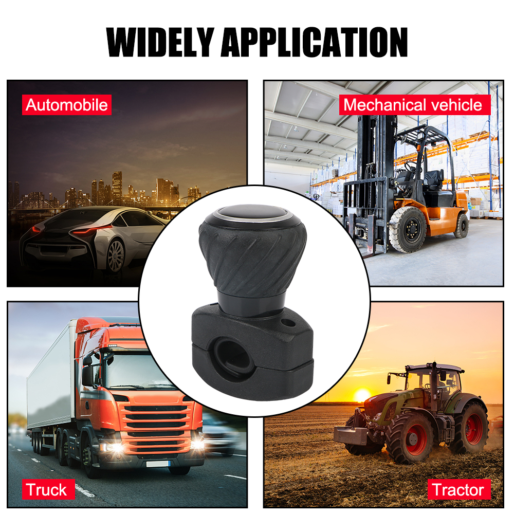 自動車部品省力車のステアリングホイールブースタースピナーノブトラックトラクターフォークリフト 360 度グリップボール回転ハンドコントロール