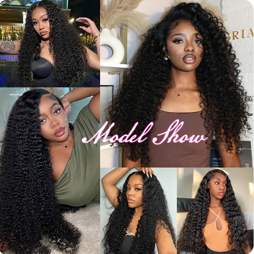 Onverwerkte 4 bundels deal 8-32 inch losse diepe golf rauwe Indiase tissage 100% menselijk Isee-haar nat en golvend krullend Cheveux Humain