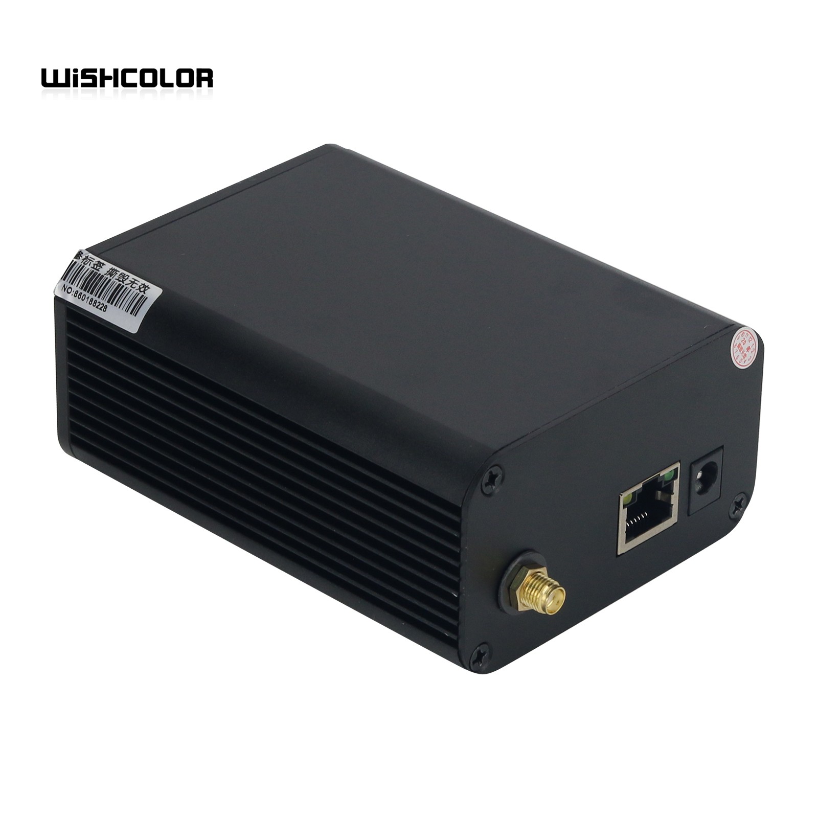 Wishcolor YK-1000H Tragbarer NTP-Server, Netzwerkzeitserver mit 1 Netzwerkanschluss (10 m Antenne) für GPS Beidou