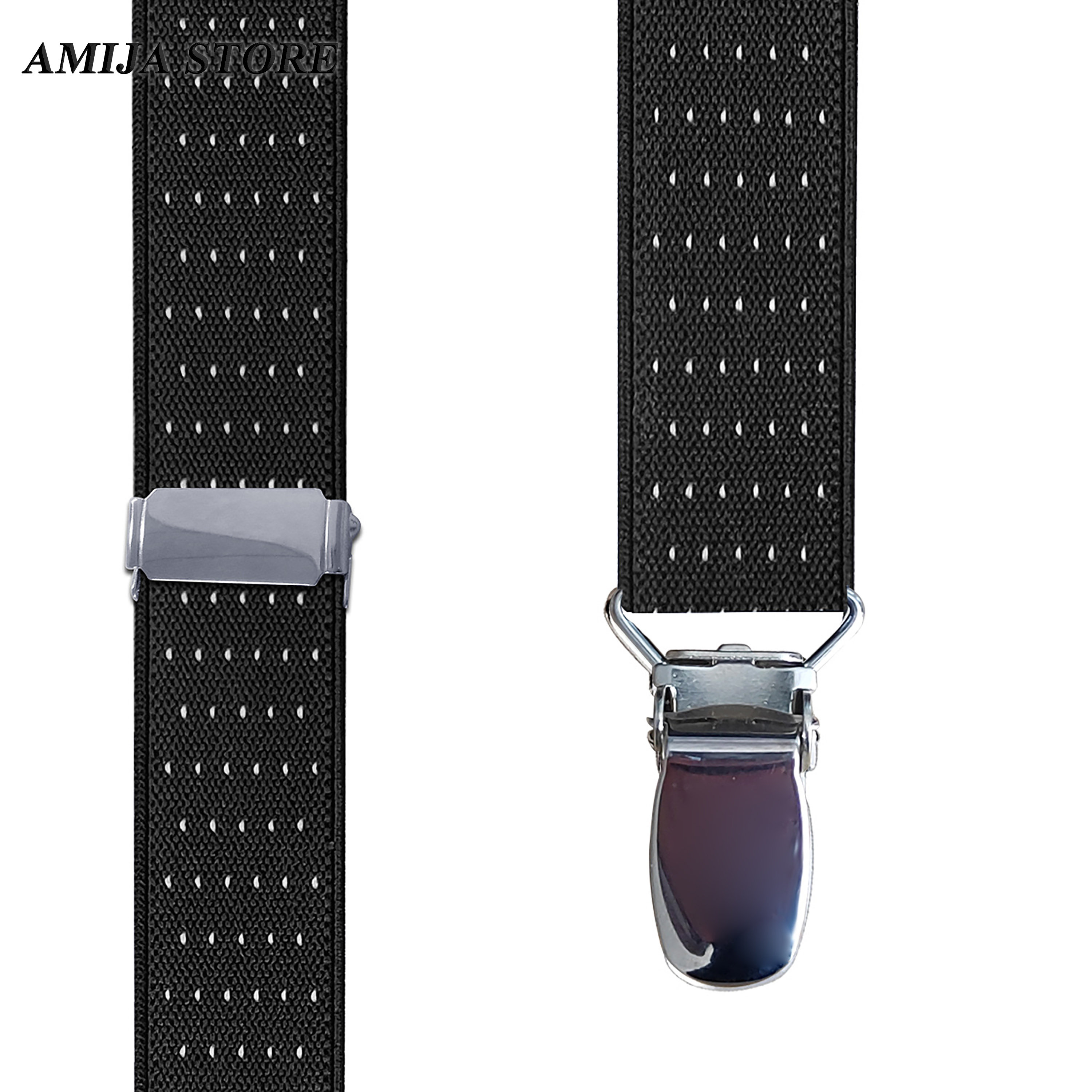 1 par de camisas para hombre, soporte ajustable para camisas, tirantes en forma de Y para pierna y muslo con Clips de bloqueo antideslizantes, ligas Tucker para hombre