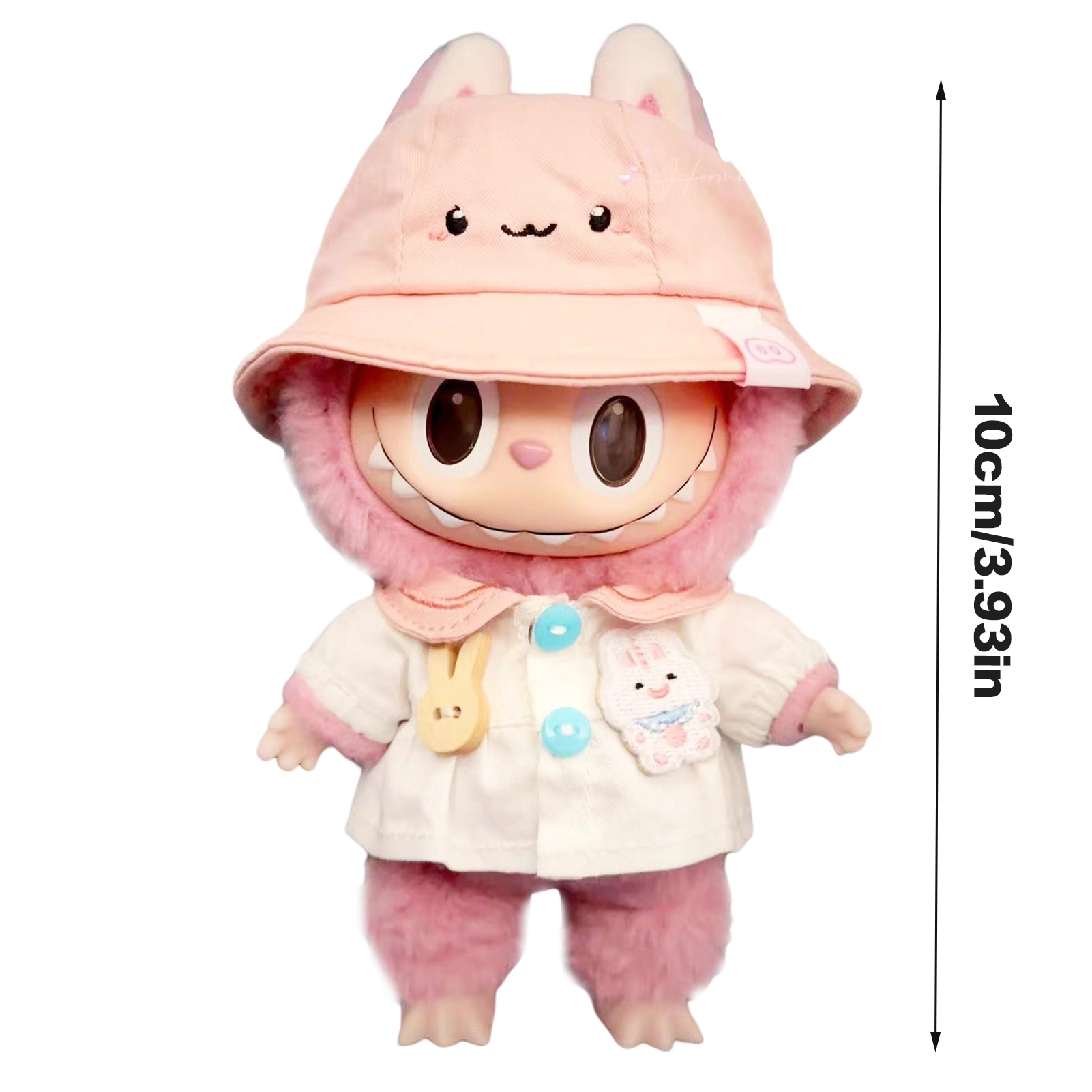 Boneca de pelúcia Skin-friendly para crianças, acessórios, presente para meninas