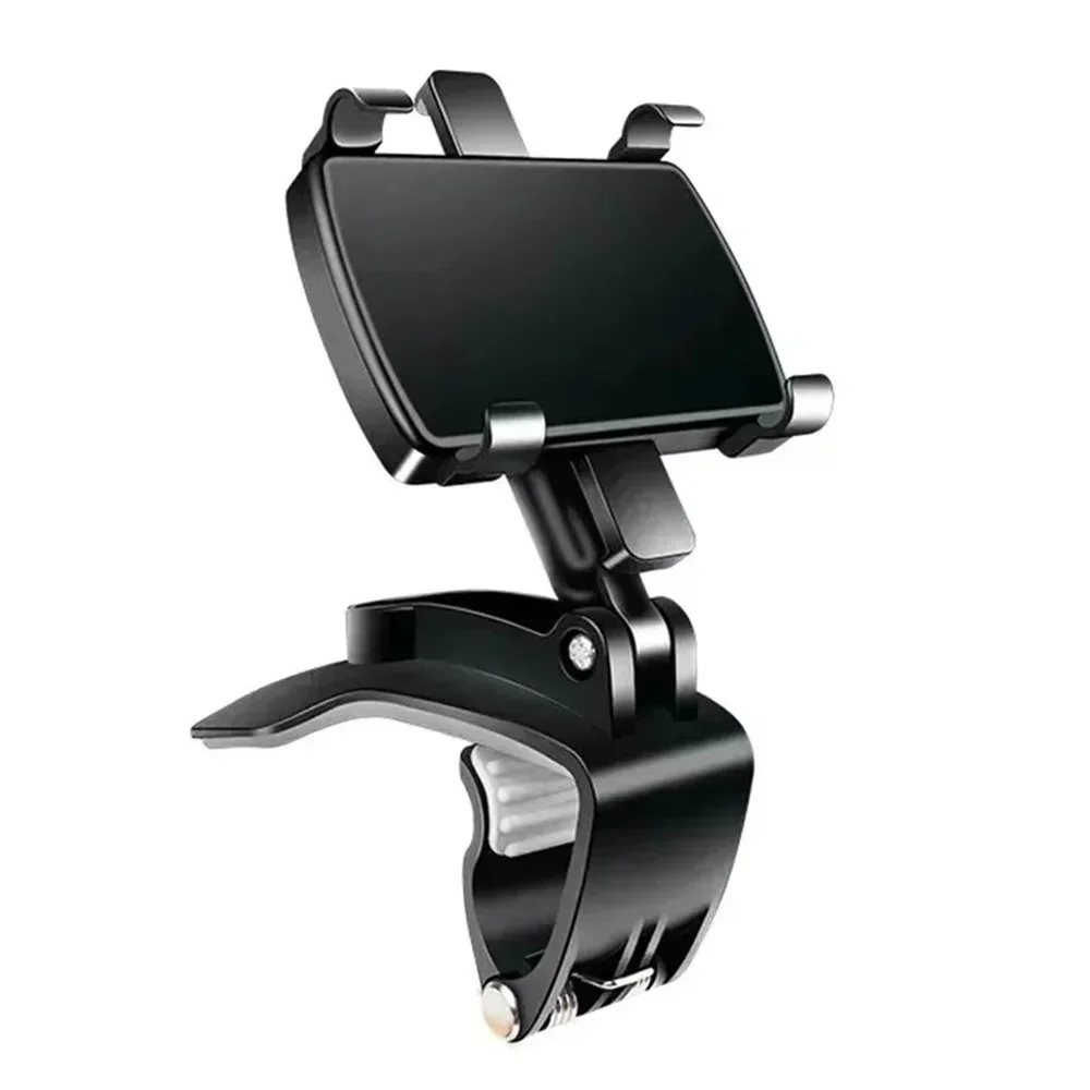 Universal Car Phone Holder Dashboard Cell Phone Holder Rear View Mirror Sun Visor Baffle Mobile Phone Mount Clip For All Phones