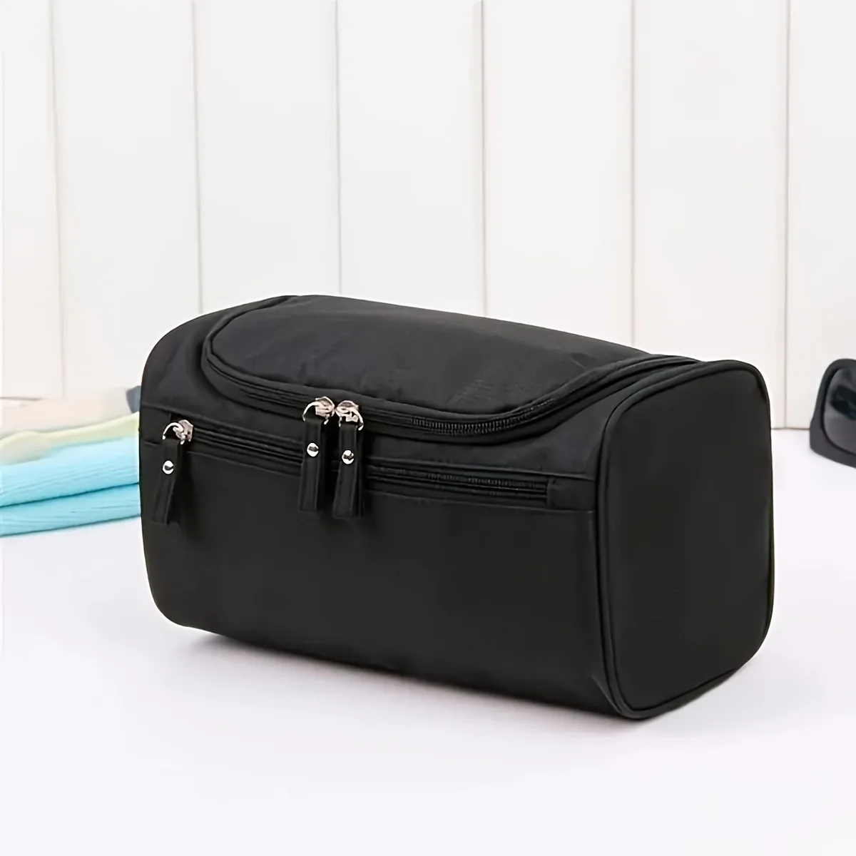 Juego de neceser de viaje portátil para hombre, bolsa de cosméticos de gran capacidad, bolsa organizadora, bolsa de baño, viaje de negocios al aire libre