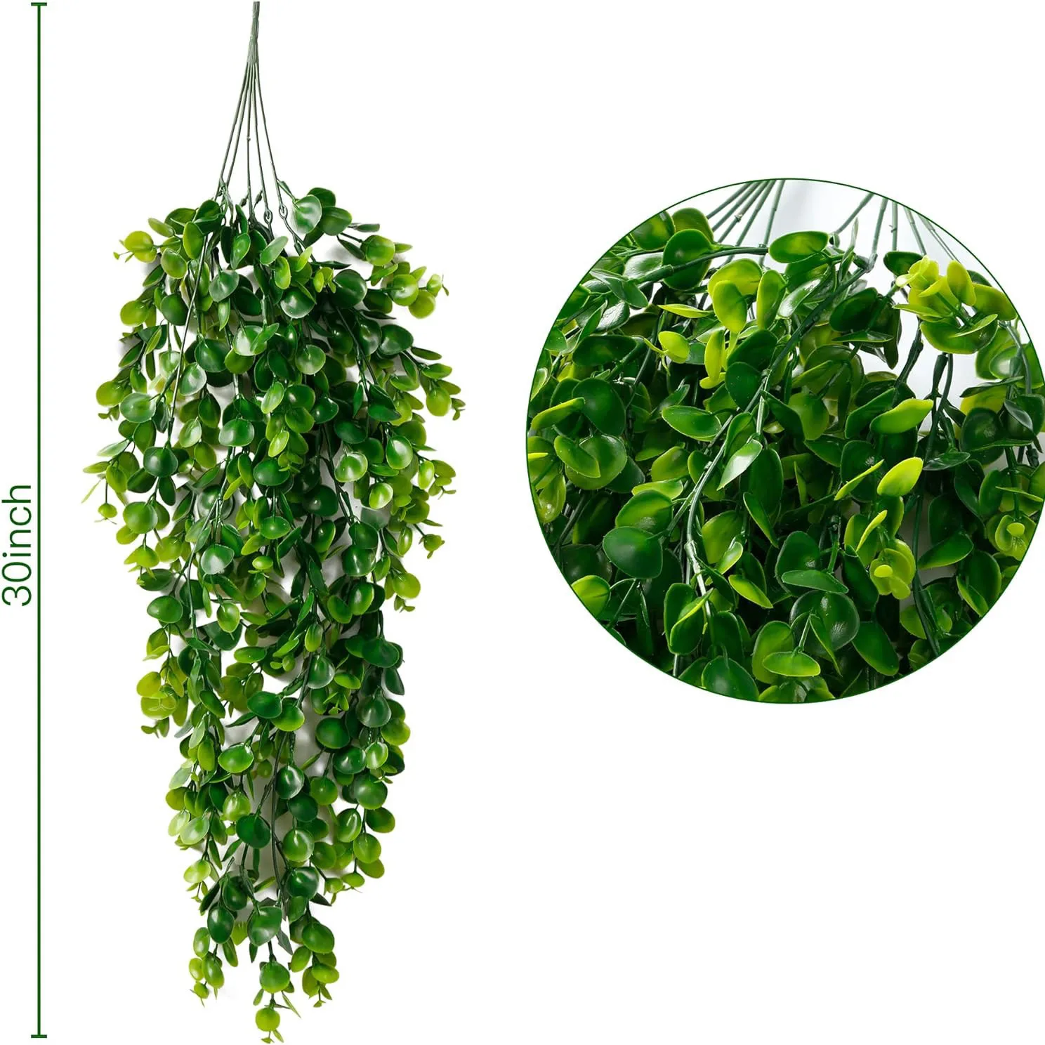 5 heads 45 Mesh Artificial Plastic Plants fern Vine Hot sale festival Wreath Wedding Home garden Wall Diy Archway Decoration