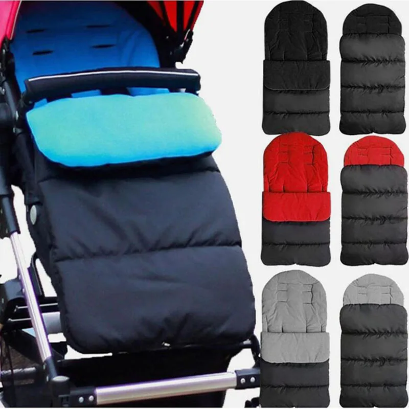 Universele kinderwagen winterslaapzak voetenzak hoes deken tenen buggy zitkussen kinderen warm winddicht pasgeboren accessoires