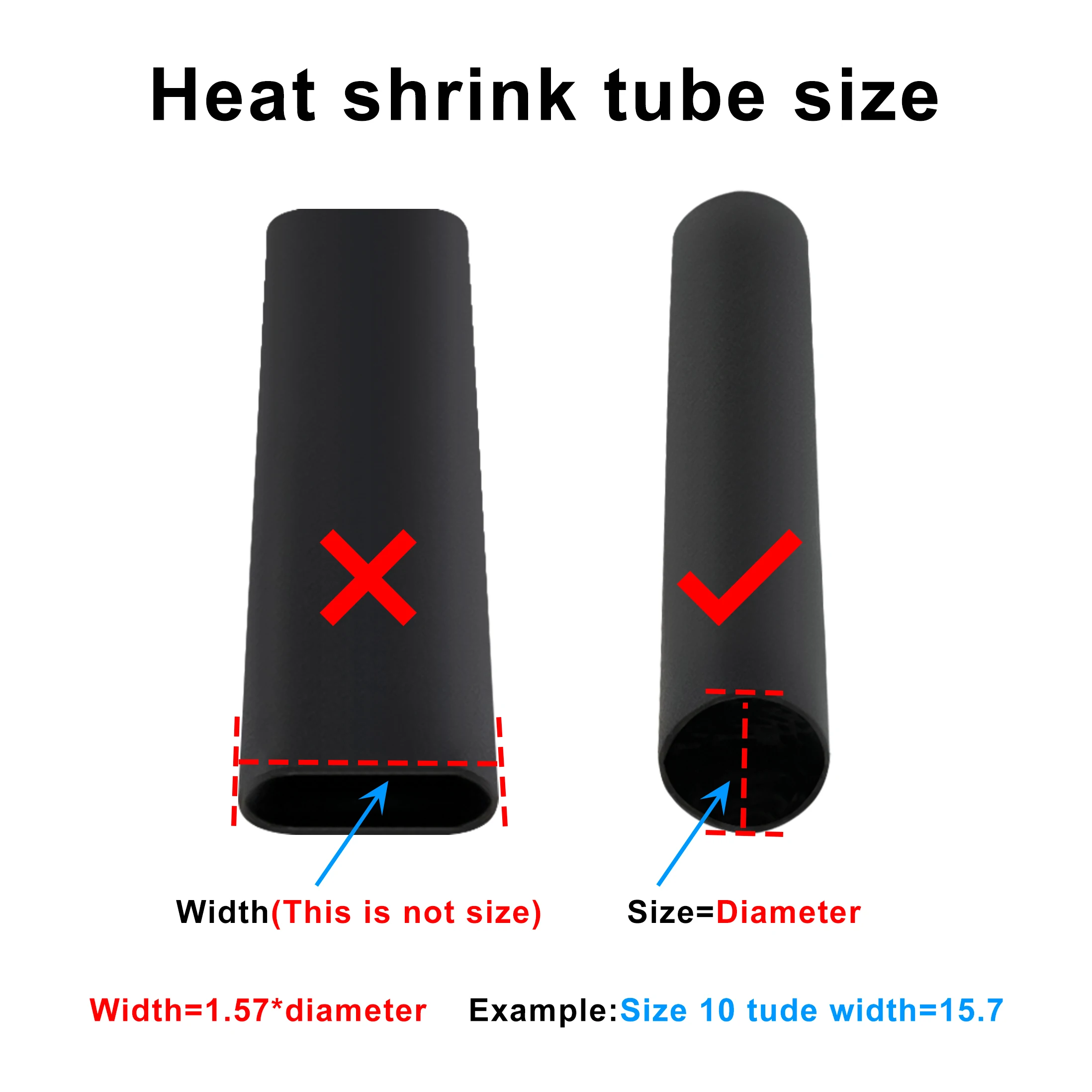1M 4:1 Heat Shrink Tube With Glue Thermoretractile Shrinkable Tubing Dual Wall 4 6 8 12 16 18 20 24 mm