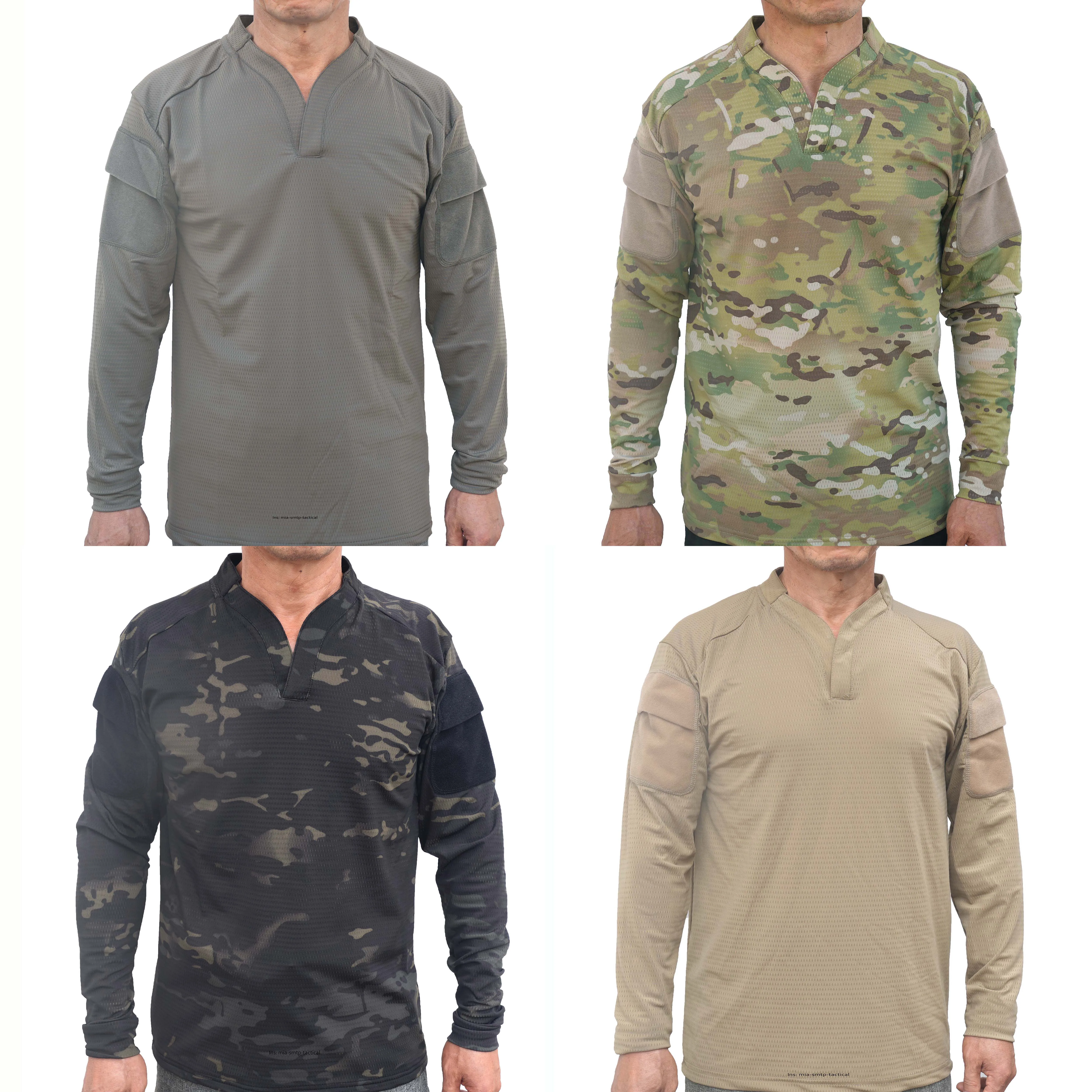 SMTP002 MC Langarmshirt US Taktisches Kampfshirt Atmungsaktives, schnell trocknendes Hemd mit langen Ärmeln